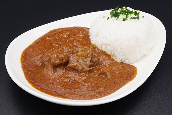味彩牛を使ったゴロっと厚切りビーフカレー